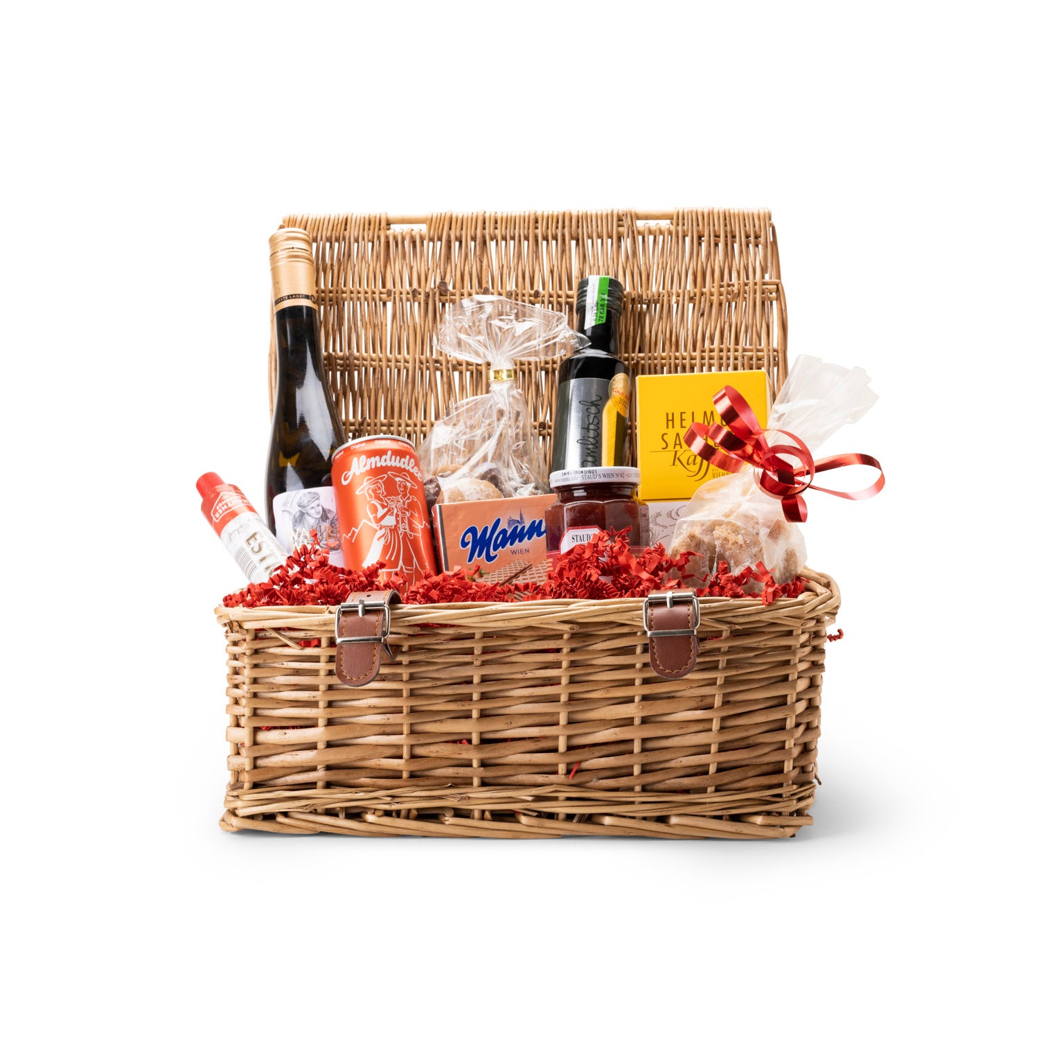 austrian gift hamper with wine