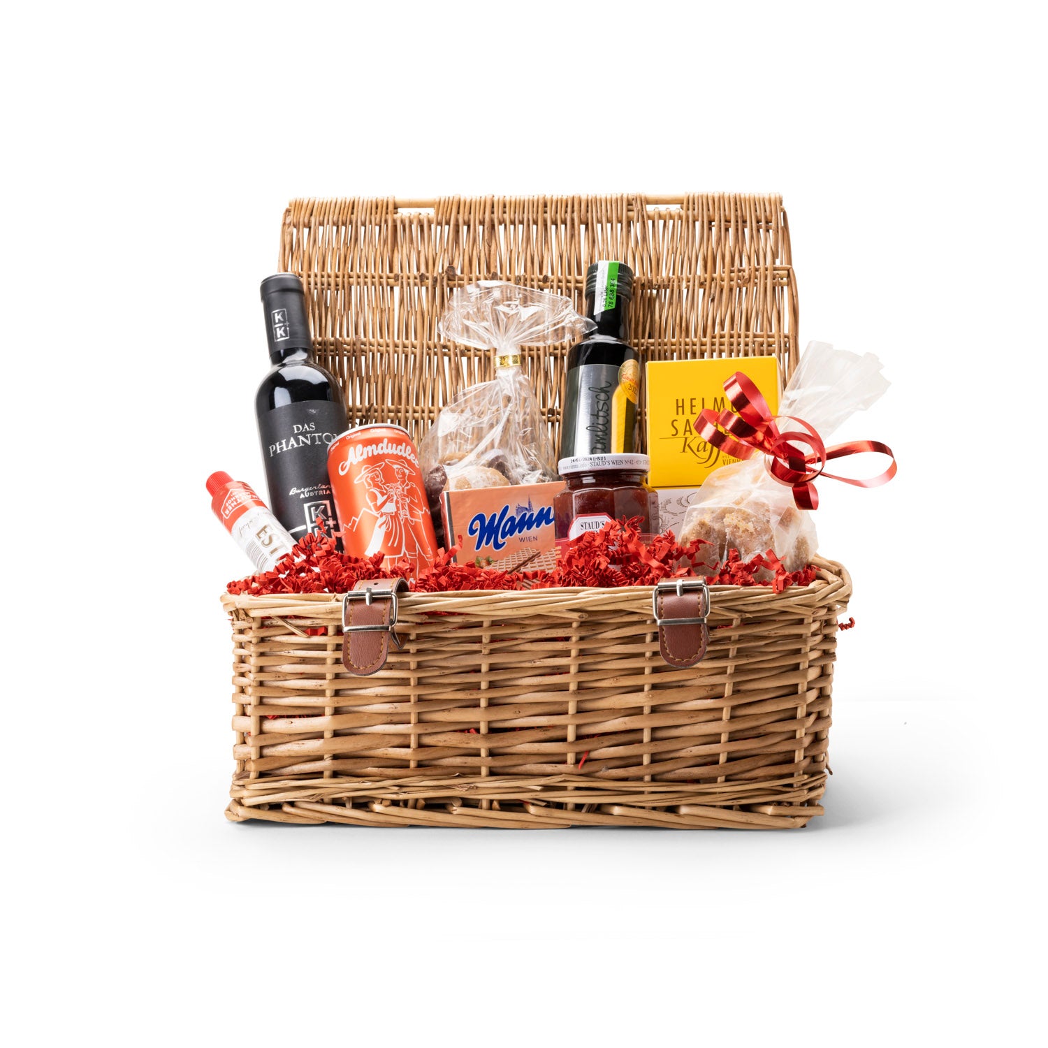 austrian gift hamper with wine