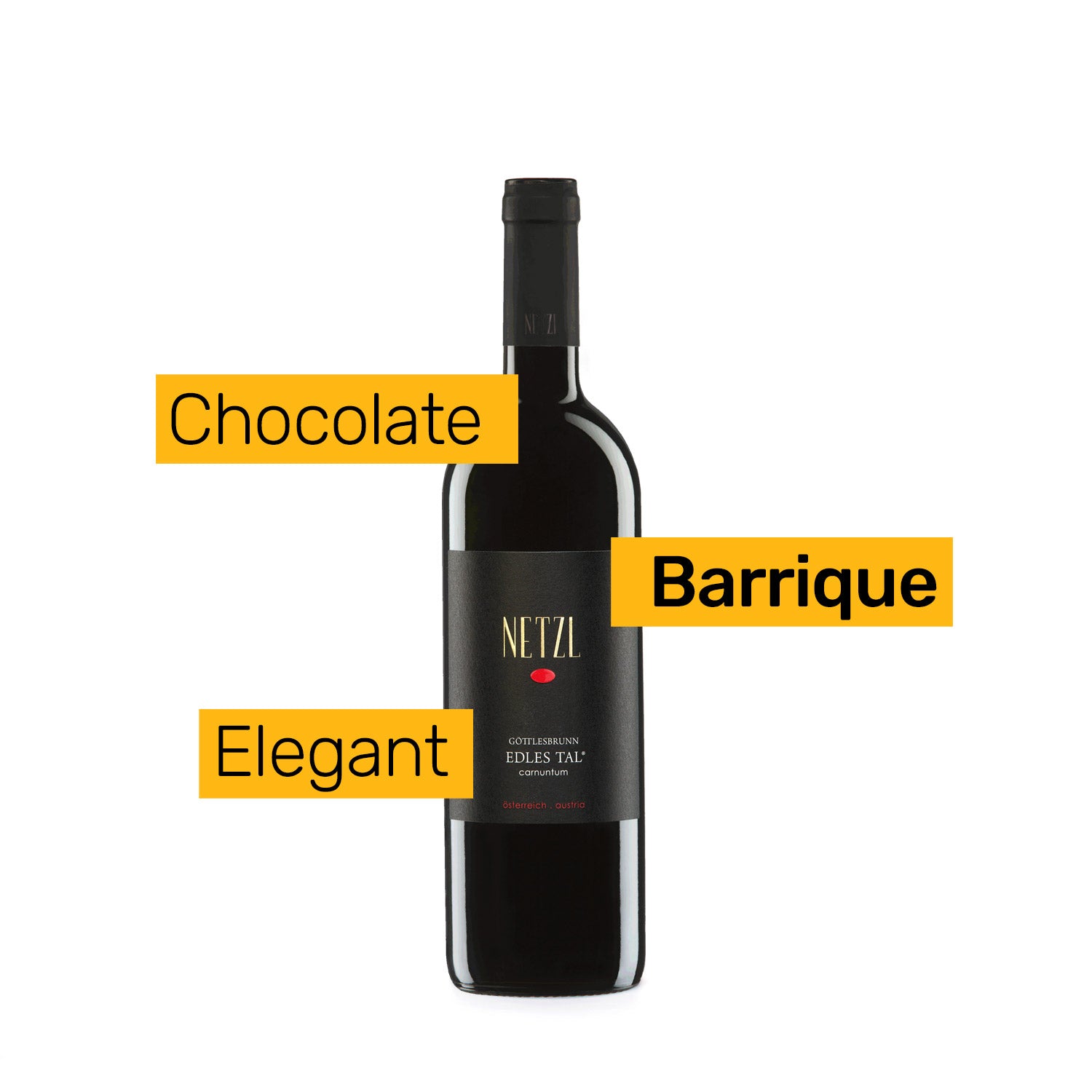 chocolate barrique elegant austrian red wine
