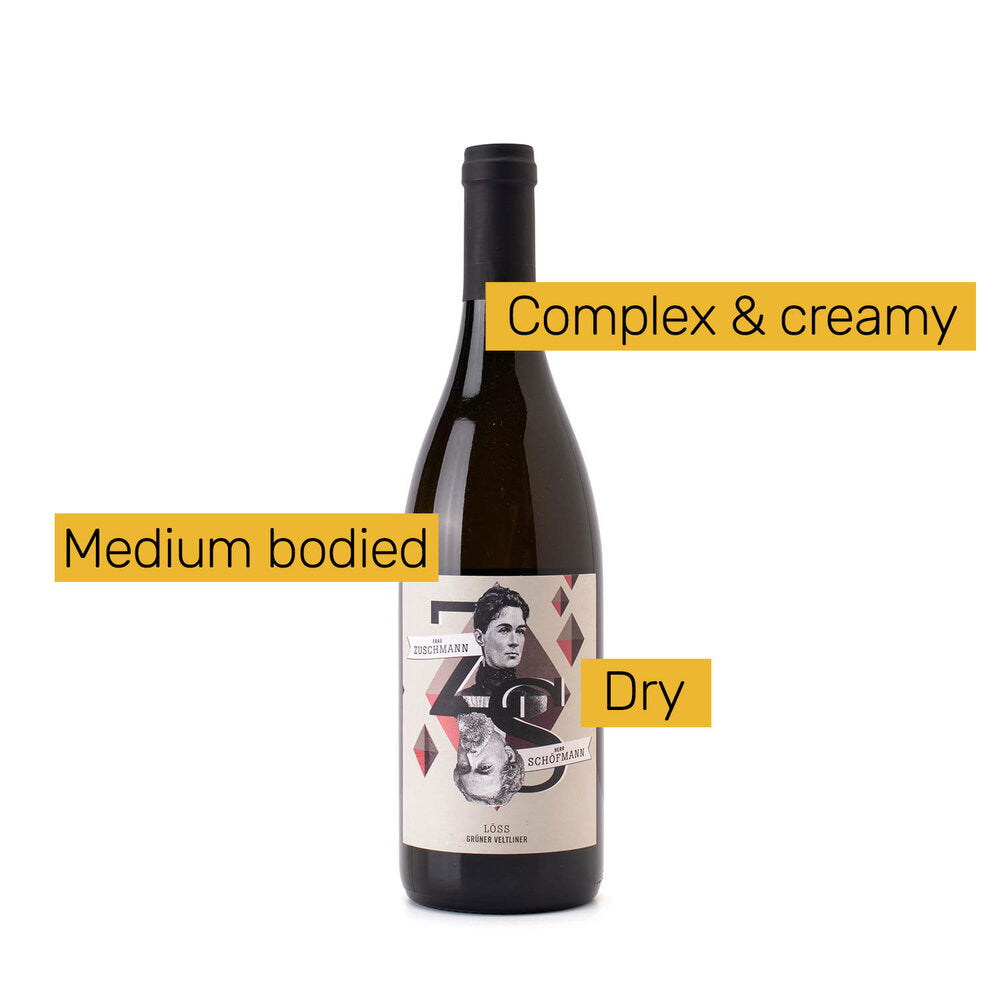 complex & creamy medium bodied dry