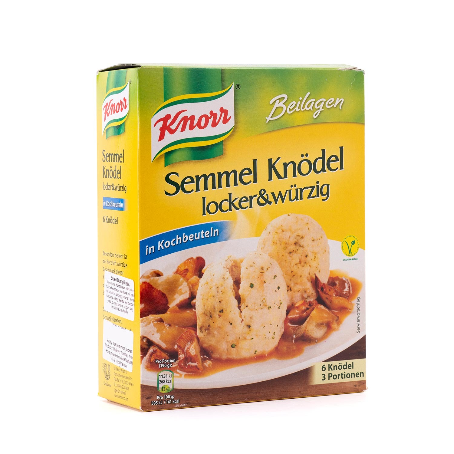 Knorr Semmelknödel (Bread Dumplings)