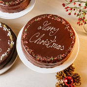 Christmas Vegan Sachertorte