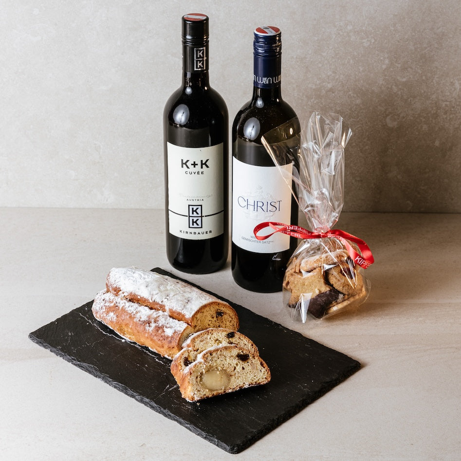 🎄 Austrian Wine & Bakery Christmas Gift Box 2 🎁