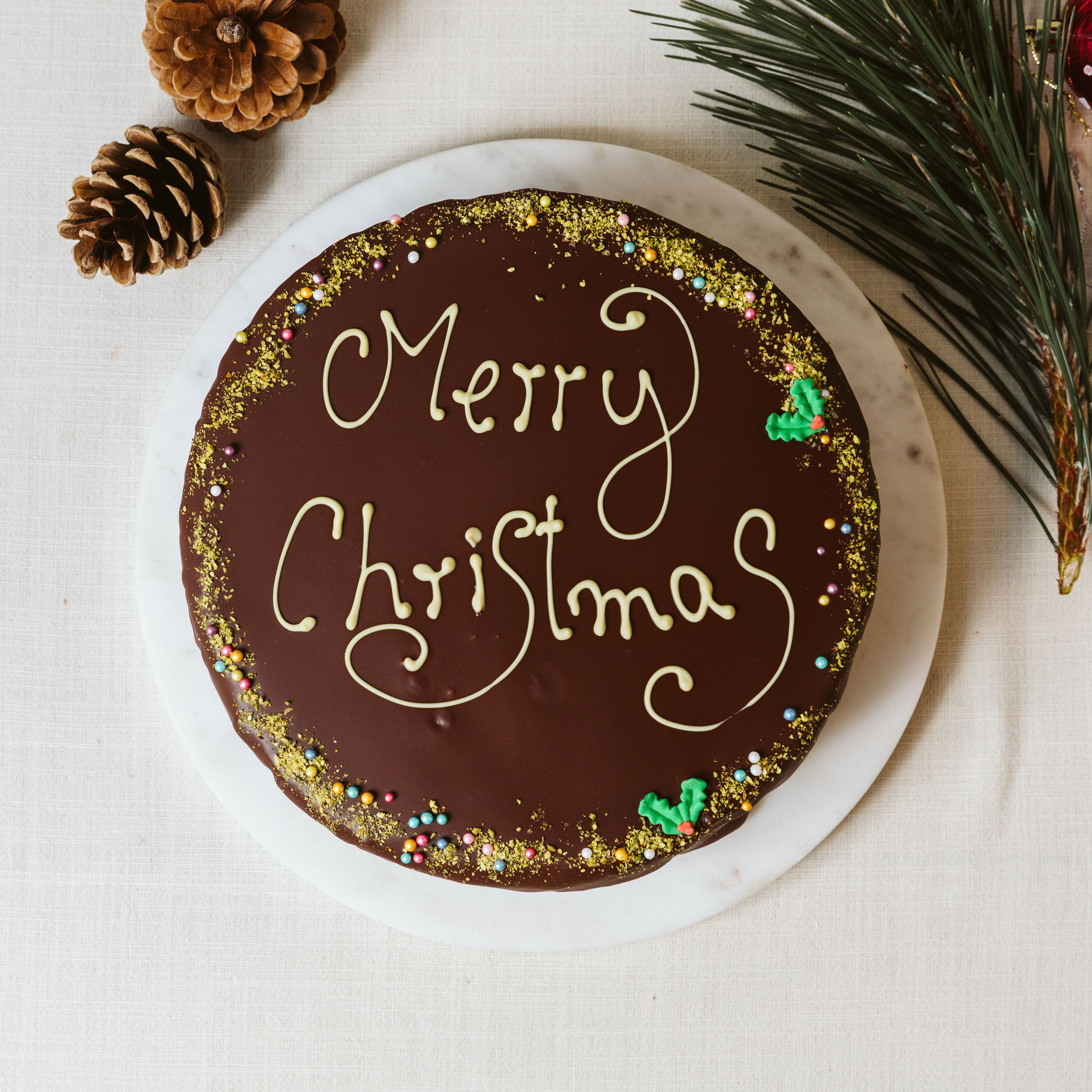Christmas Dubai Sachertorte