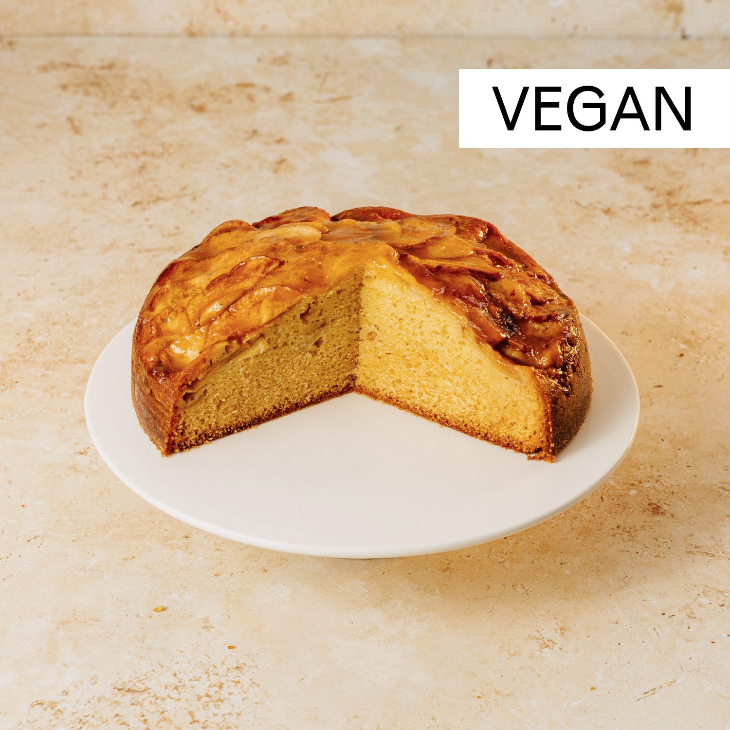 Vegan Jewish Apple Cake - Austrian Apple Cake