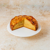 Sliced Jewish Apple Cake