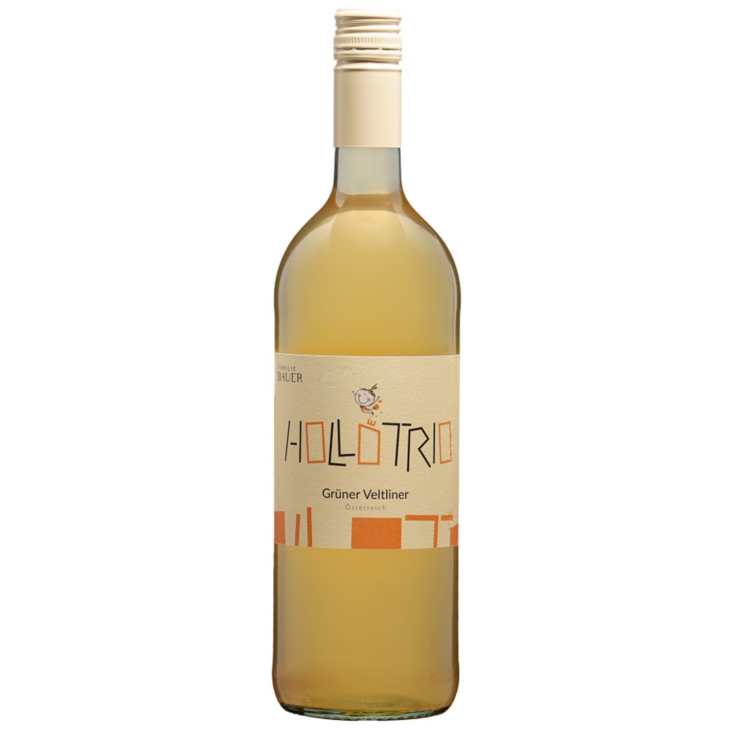 Hollötrio Gruener Veltliner, Bauer, Orange Wine 1 Litre, Natural & Organic