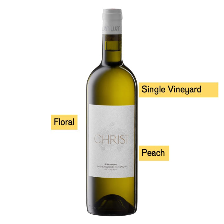 Wiener Gemischter Satz Petershof DAC, Christ, Austrian White Wine