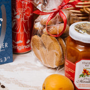 Small Austrian gift hamper arranged for sending as an Austrian thank-you gift
