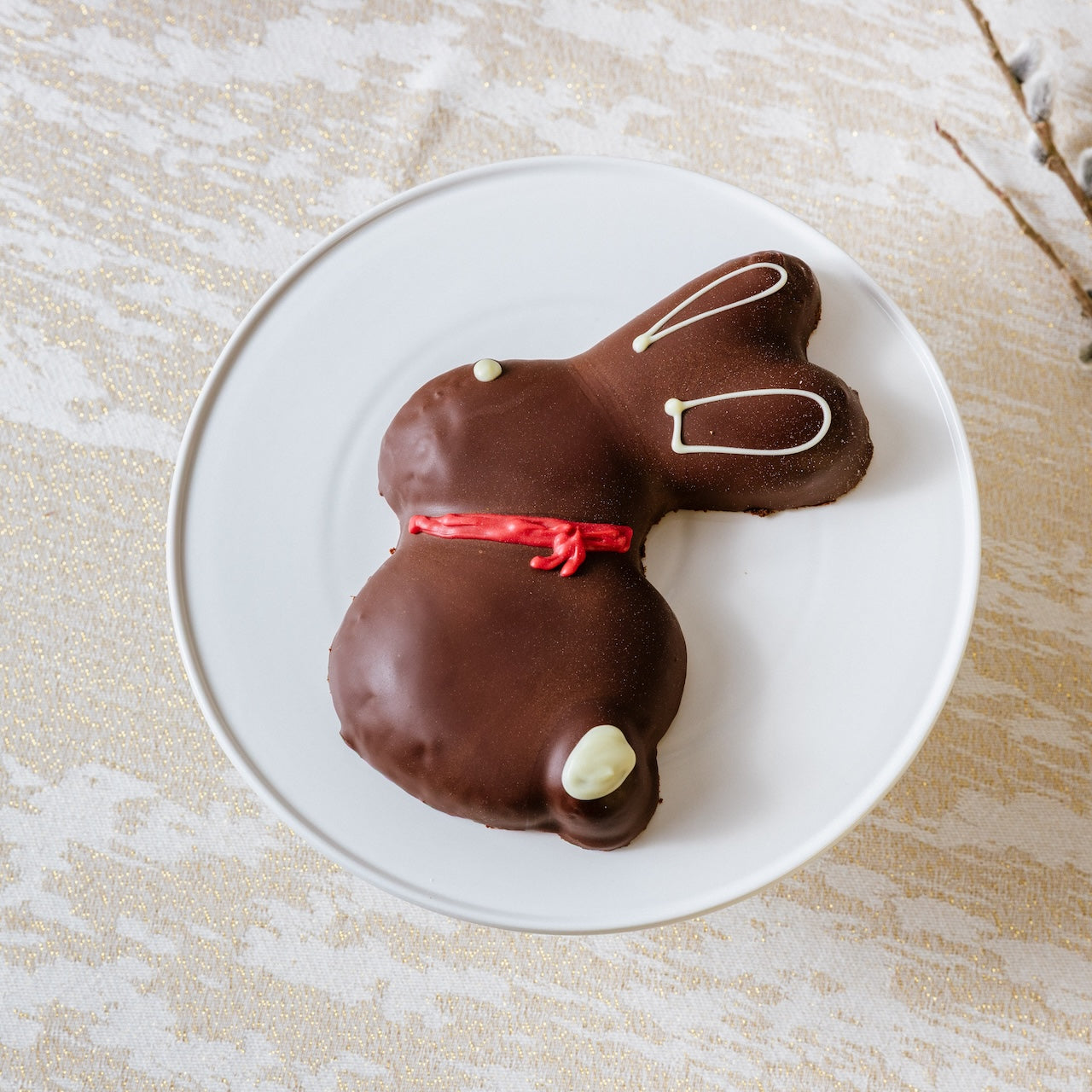 Austrian Sachertorte - Easter Bunny