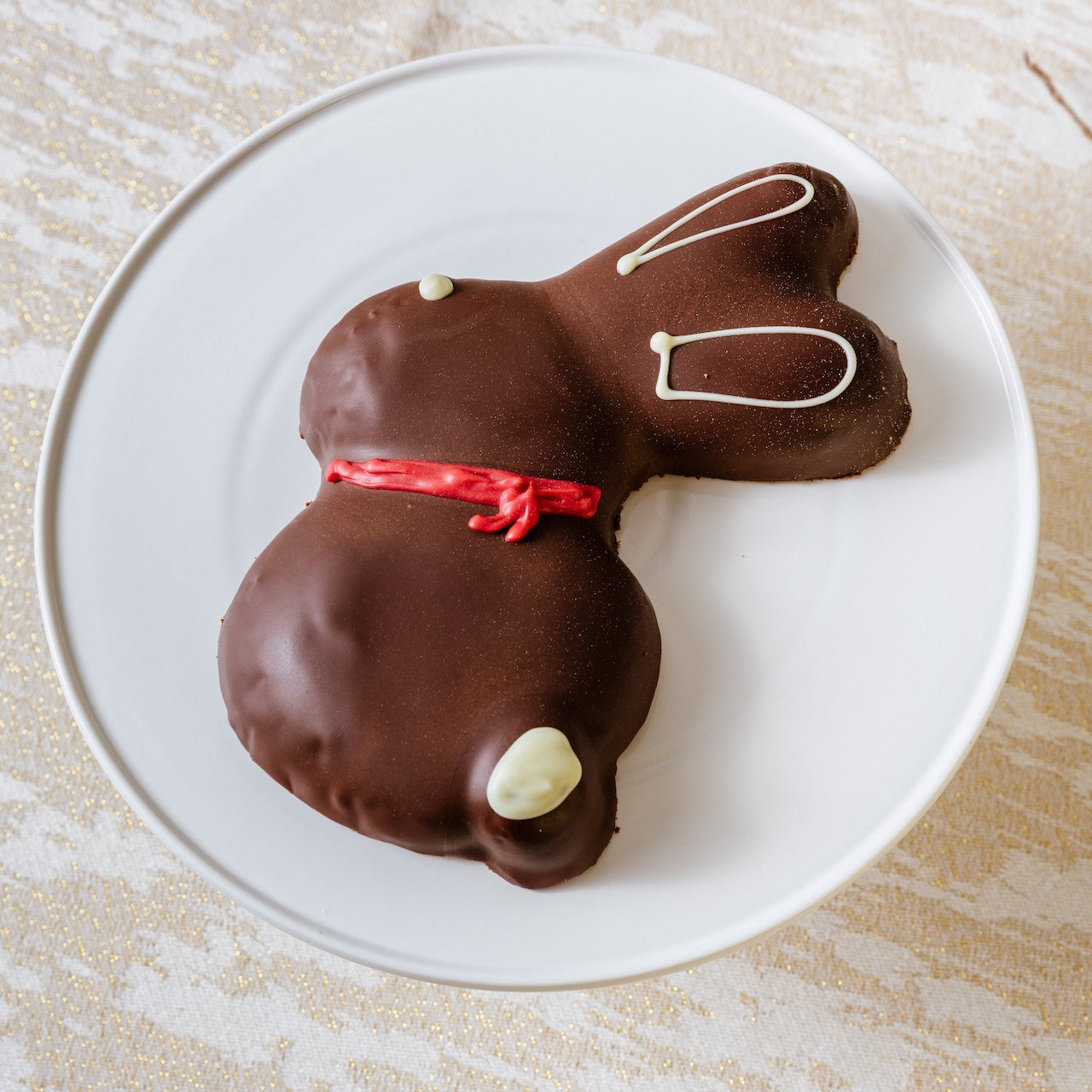 Austrian Sachertorte - Easter Bunny