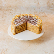 Sliced Esterhazy Torte Glutenfree Cake