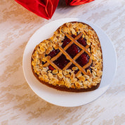 Heart-Shaped Linzer Torte - Austrian Valentine's Cake