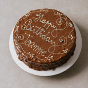 Celebration Kipferl Torte – Personalised Austrian Pistachio Cake