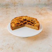 Sliced Linzer Torte - Austrian Cake