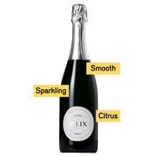 Bottle of Weixelbaum Sekt Weissburgunder Extrabrut Austrian sparkling wine