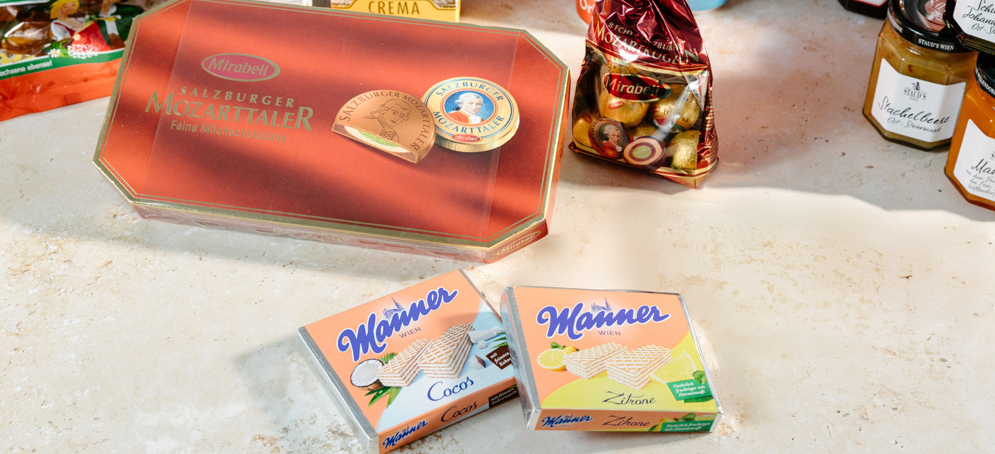 Austrian chocolate and wafers