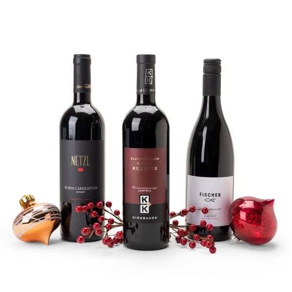 Christmas Wine Box - Three Austrian Reds