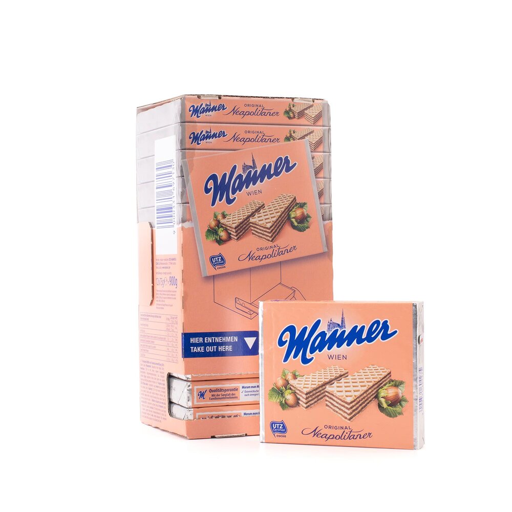 Manner - Austrian Neapolitan Wafers (Vegan)