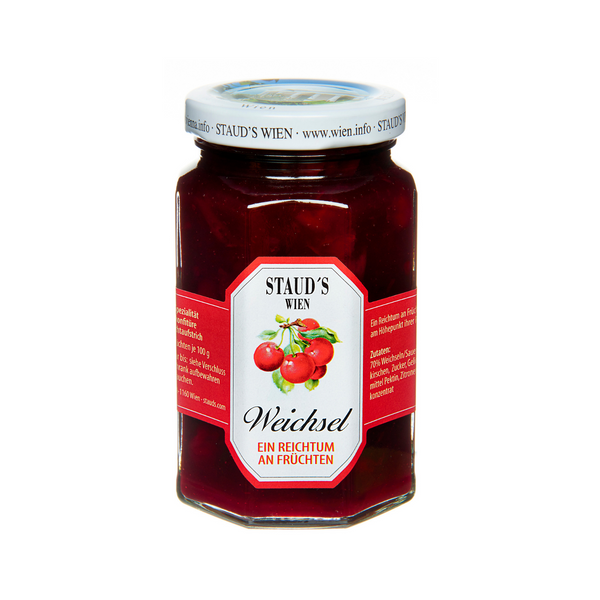 Staud's Austrian Sour Cherry Jam, 250gr Weichsel